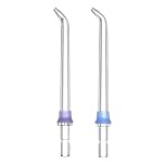 2PCS Replacement Jet Tips for Binefia Cordless Water Flosser (HF-2), Replacement Nozzles for Binefia Oral Irrigator (HF-2), Replacement Heads for Binefia Dental Flosser (HF-2)