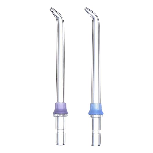 Binefia Punta clásica de chorro de alta presión, puntas de repuesto para uso con hilo dental inalámbrico HF-2 Plus, paquete de 2