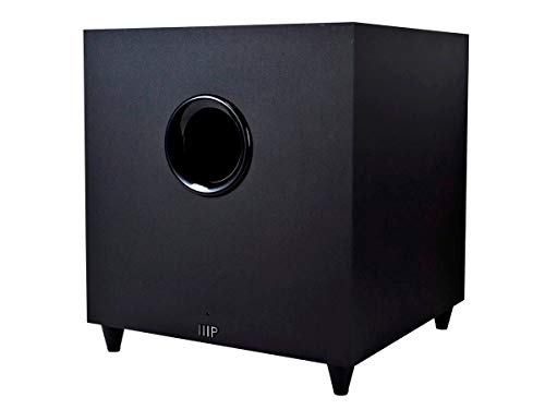 Monoprice Premium 5.1 Channel Home Theater System with Subwoofer - 100 Watt Speakers, 200 Watt Subwoofer, Black - Thumbnail 2
