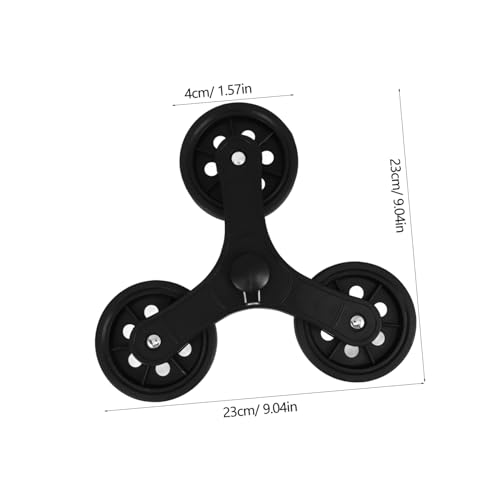 Roues de rechange triangulaires plastique résistantes forte charge - 2