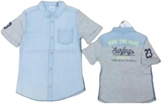 قميص صيفي جينز×قطن ١٠٠% ٦سنوات بنجلاديش