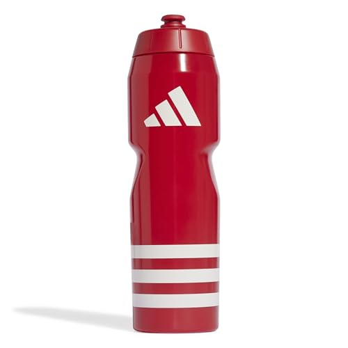 adidas Unisex - Adulto TIRO BOTTLE 0.75 LITRE, team power red/white, One Size