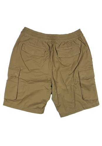 Polo Ralph Lauren Men's Utility Surplus Chino Cargo Shorts Classic Fit Flat Front (Large, Khaki) #TOP1