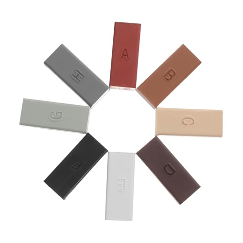 GRADENEVE Kit Reparación Suelo con Cera de Colores para Grietas y Daños Mármol y Azulejos Relleno Fácil con Cera Fundida para Restaurar Suelos y Encimeras Dañadas Cocina y Muebles