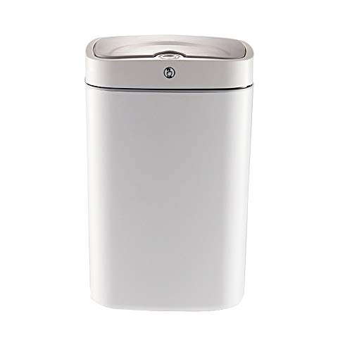 Papelera automática sensor 18L blanca ABS rectangular