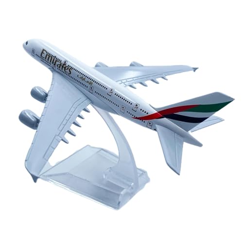 Image of Toys Uncle Diecast Aeroplane Scale Model, (A380 EMIRAT), Multicolor