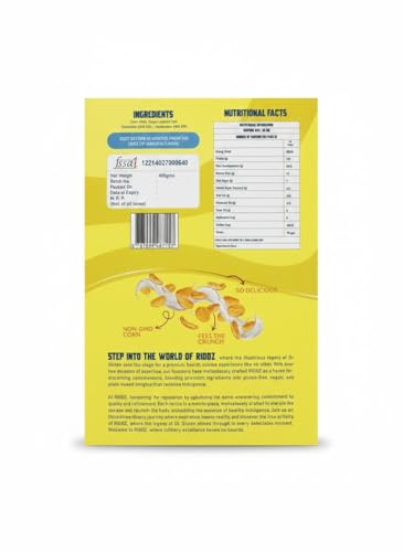Image of Dr. Gluten RIDDZ Original Crunchy Corn Flakes 400 gms | Gluten Free & Wheat Free | High in Dietary Fiber, Iron & Vitamins | Vegan | No Added Colours & Flavours | Breakfast Cereal (Pack of 3)