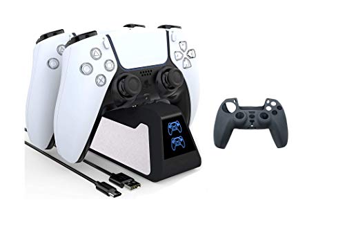 Coolbaby Charger For Ps5 Controller, Fast Charging Dock For Dualsense Ps5 Controller Charger, Playstation 5 Controller Charger With Led Indicator
