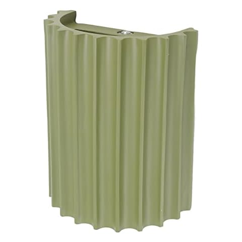 TOPINCN LED Wall Light G9 Lamp Holders Simple Beautiful Decorative Wall Lamp for Bedroom Living Room Entrance 100‑240V (Green) Cover