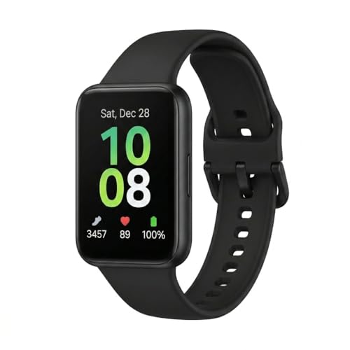Image of SAMSUNG Galaxy FIT 3 [2024] 1.6 inch AMOLED Display | 14 Days Battery Life | 100+ Watchfaces | 100+ Exercise Modes | International Model - (Gray)