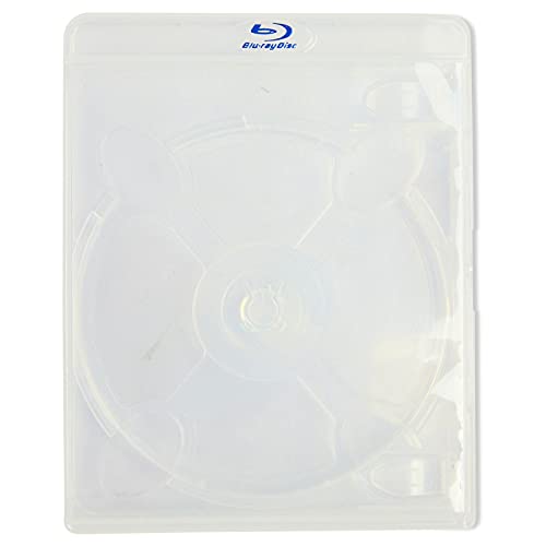 Amaray Vortex Eco-Lite Doppel-3D Blu-Ray-Hüllen für 2 CDs, transparent, in Dragon Trading Verpackung, 50 Stück – Bild 7