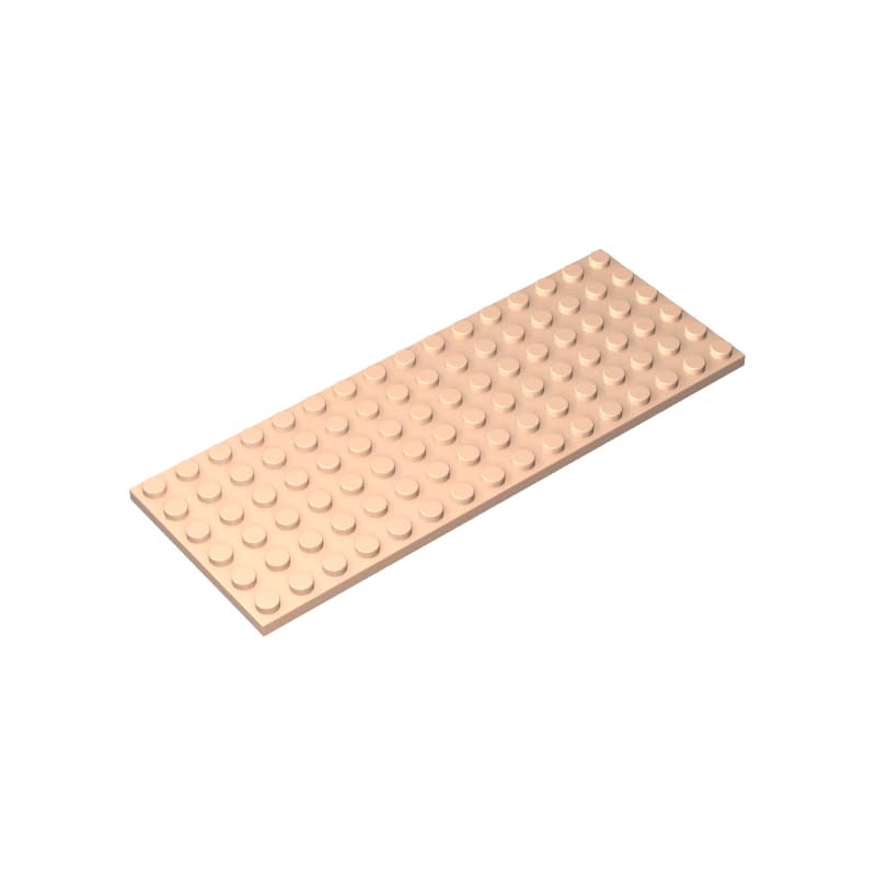 XYEIUGO 3027 Foundation Plate 6x16, Light Flesh, 10 PCS โ image 1