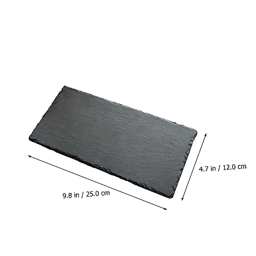 Platos aislados para sushi Veemoon 2 pcs negro miniatura 4