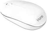 iHome IMACM210W Mac Wireless Optical Mouse 2.4 Nano Receiver White