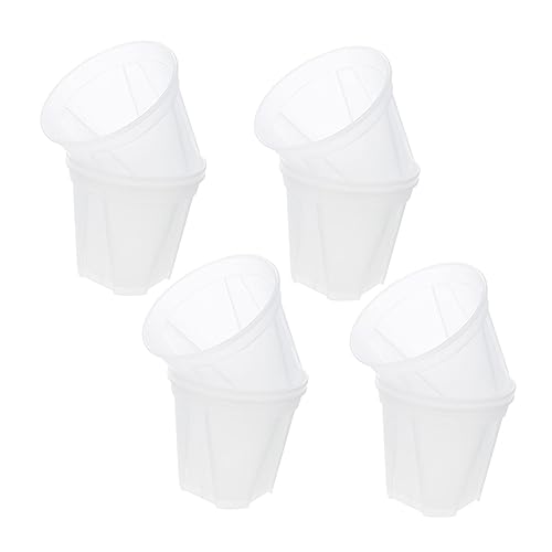 Pots de fleurs avec ventilation pour racines d'orchidées - Lot de 10 - 2