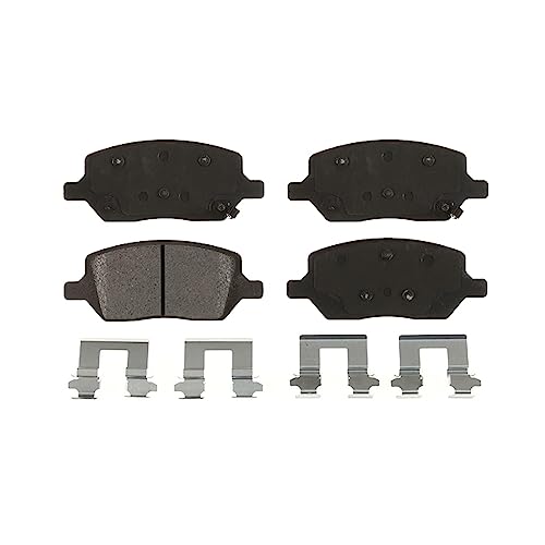 Image of Detroit Axle - Rear Disc Brake Rotors Calipers w /Brackets For Buick Terraza