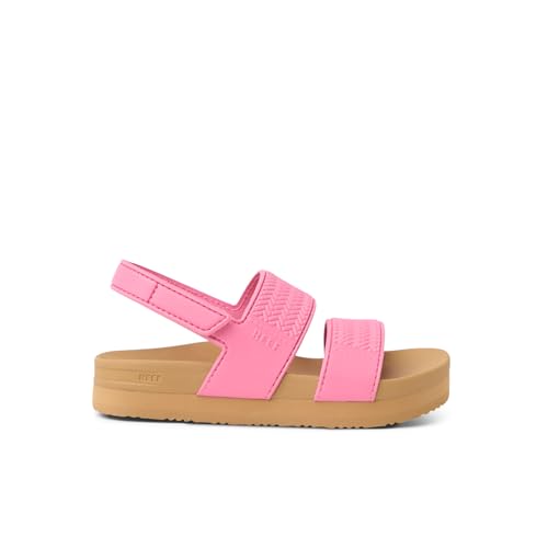 Image of REEF Girls Toddler /Little Kid Water Vista Platform Sandal, Water Friendly, Adjustable Strap