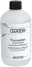 Oakton Traceable® CRM Conductivity and TDS Standard, Batch-Tested (10,000 µS/cm)