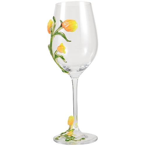 GOOHOCHY Copa De Vino Tinto Diseño De Tulipán Elegante Para Fiestas y Celebraciones Para Vinos y Cócteles