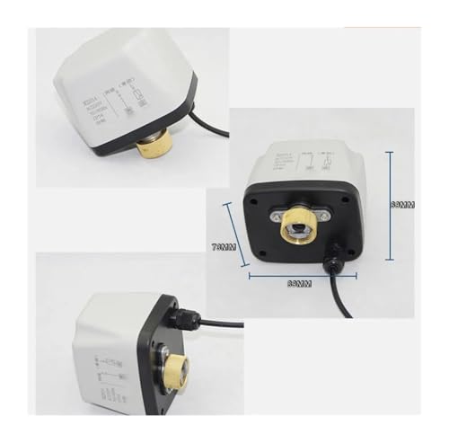 Vanne motorisée DC 24V DN50 anti-fuite pour automatiser les coupures d'eau