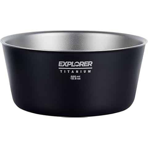 Explorer Bear Titanium Camping Bowl Cover