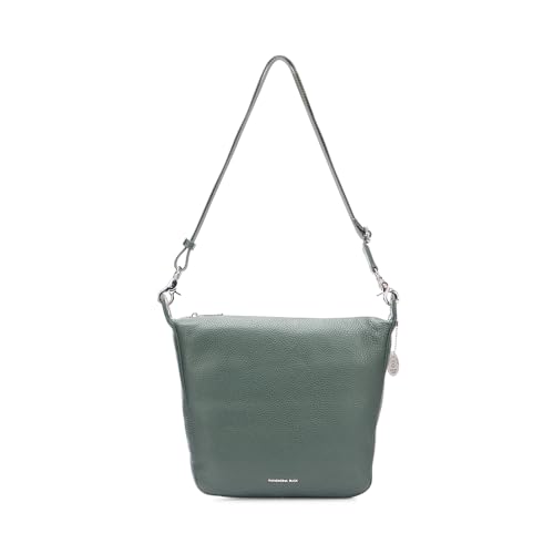 Mandarina Duck Mellow Leather Crossover, Mujer, Pine Green