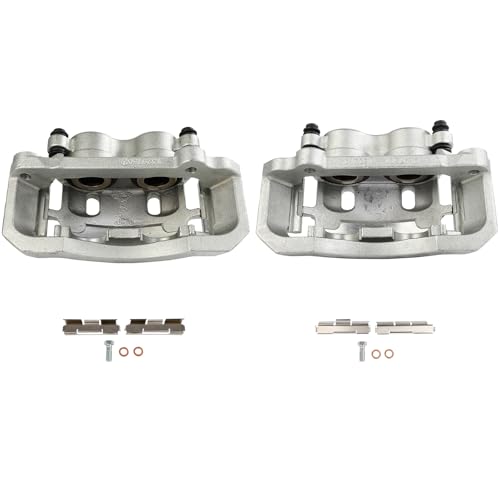 Aczcr 18b4747 18b4746 Front Left Right Disc Brake Calipers Assembly Wbracket...