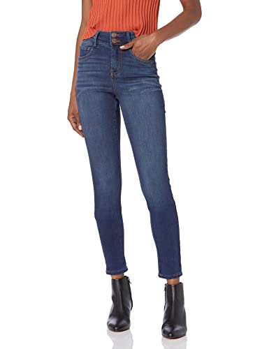 Dollhouse Women's Skinny Jeans With Exposed Double Button, Timber, 9 #TOP26