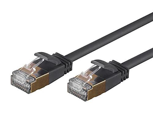 Cable Ethernet Monoprice Cat6A 5 m Negro 5 Pack miniatura 1
