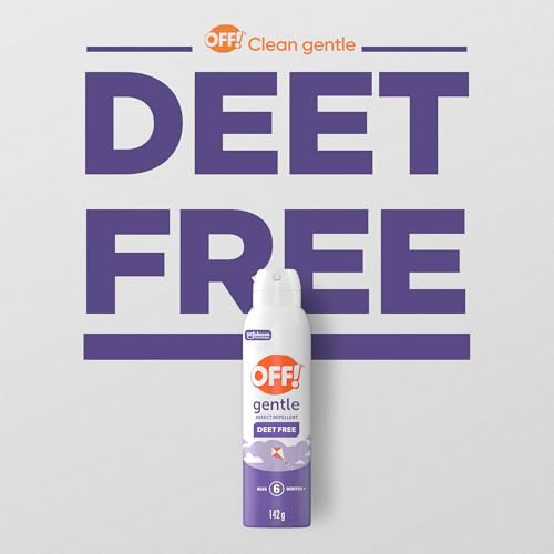 OFF! Gentle DEET Free Mosquito Repellent Spray, Bug Spray, Insect Repellent for Camping Hiking Running, Long Lasting Outdoor Bug Protection Non-Staining, Non- Oily, Travel Size, 14 image 5