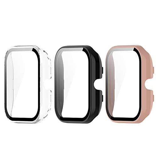 Chofit Cases Compatible with Amazfit GTS 4 Mini Screen Protector