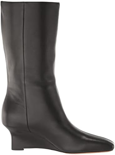 Vince Womens Beverly Mid Calf Boot Black Leather 8.5 M | Image 5
