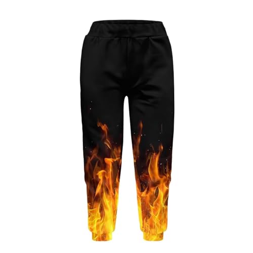 Ystardream Baggy Boys Sweatpants with Front Pocket Layer with Hoodies for Street Style3