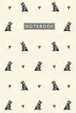 cocker spaniel inglese colori nero focato  Cocker Spaniel Notebook Hardcover: Cute Aesthetic Lined Journal for Black Cocker Spaniel Lovers & Owners