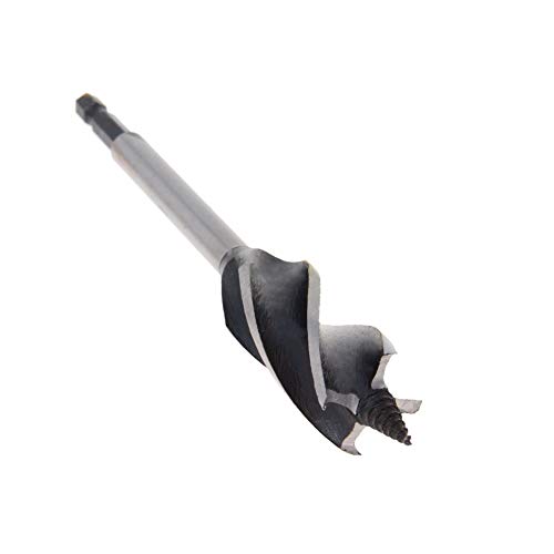 Utoolmart 木工ドリルビット 木工用ショートビット 木工ドリルビット 兼用ビット インパクトビット 電動ドリル 刃先径 22mm 全長 165mm 1本