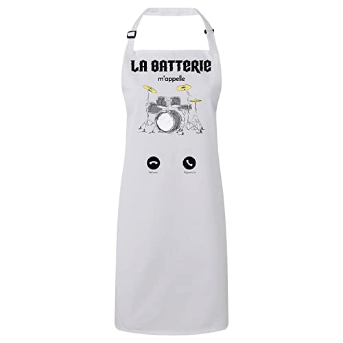 Tablier cuisine premium cadeau idéal pour batteur passionné de gastronomie
