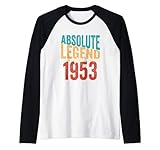 Photo Gallery absolute legend since 1953 retro compleanno celebrazione maglia con maniche raglan Photo Gallery absolute legend since 1953 retro compleanno celebrazione maglia con maniche raglan