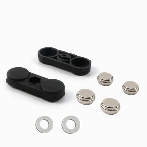 KDFUHRUI Battery Door Magnets Retainer Kick Plate Latch fit for Freightliner Cascadia 22-68677-000 22-68678-000