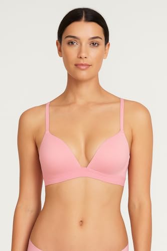 Image of Viola's Secret 6 Pack of Color Print T-Shirt Bras B Cup C Cup and D Cup