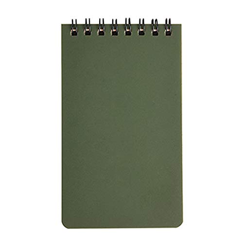 RETON 10 Pièces Carnets Étanches, 3 X 5 Pouces Imperméables Bloc Notes