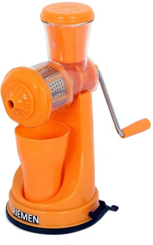 Image of Aluminium Manual Fruit Juicer Hand Press Citrus Juicer for Orange Lemon Lime | Metal Juice Extractor with Strong Handle | Heavy Duty Hand Squeezer Press Tool | Manual Kitchen Juicer for Home Use
