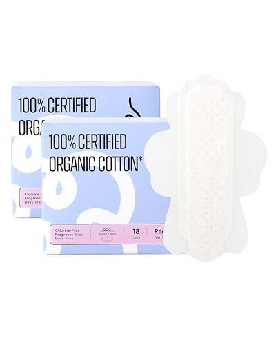 10 Best Organic Cotton Pads for Comfortable Monthly Care 10 Organic Cotton Pads for Women (36 Count)