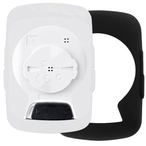 Funda Garmin Edge 500 protectora TPU flexible antigolpes carcasa negra y blanca 2 unidades