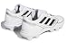 adidas Womens Purehustle 3 Mid White/Core Black/Silver Metallic 5