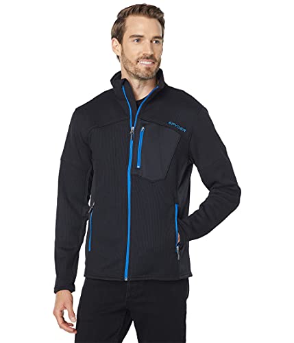 Image of Spyder Men's Bandit Hybrid Full Zip Mid Layer Jacket