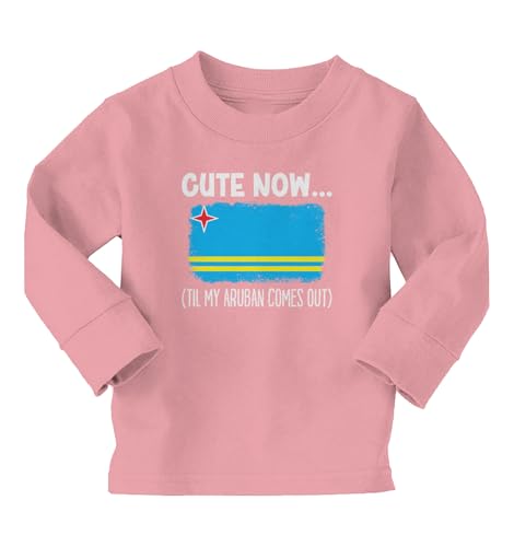 Cute Now… Til My Aruban Comes Out Infant/Toddler Cotton Jersey T-Shirt