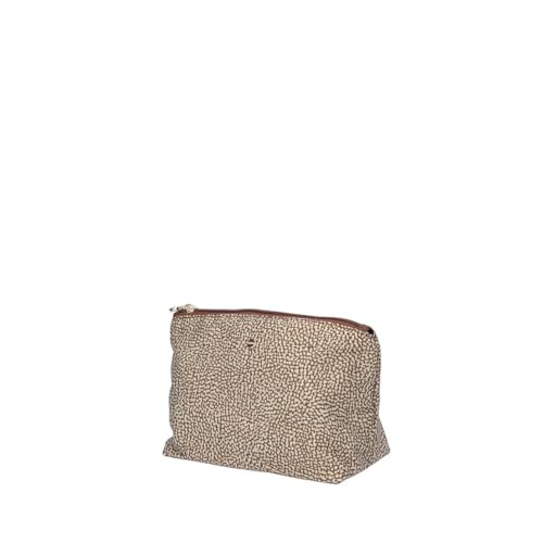 Trousse Borbonese beige marrone en taille unique pour cosmétiques