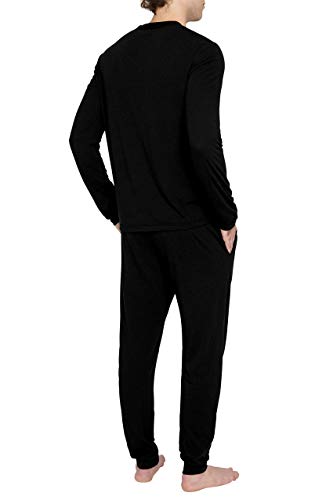 Image of Eberjey Henry Men's Jersey Modal PJ Set