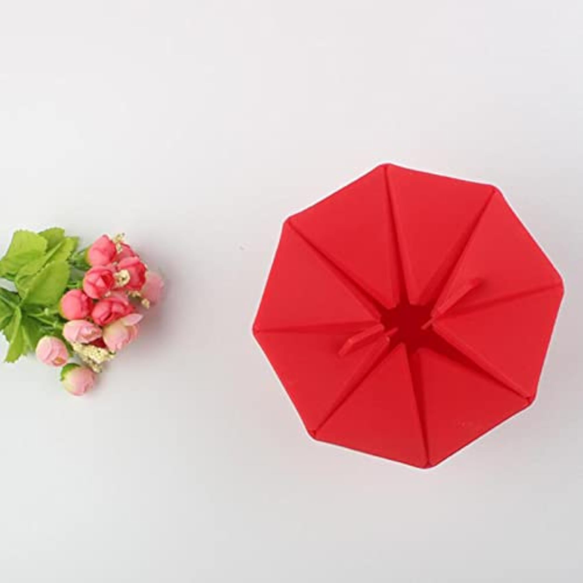 Collapsible Microwave Popcorn Maker Baking Bowl