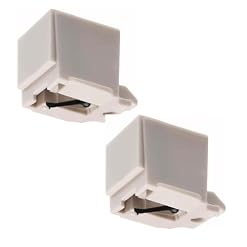 2 Pack White Replacement Stylus for Audio-Technica ATN3600L & Compatible Cartridges – Compatible for AT-LP60/X, LP60XBT, LP2D, Crosley, Victrola & More Turntables - Les Beatles, Paul McCartney, John Lennon, RIngo Starr, George Harrison